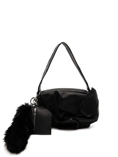 Mini sac à bandoulière en cuir - Yohji Yamamoto - Modalova