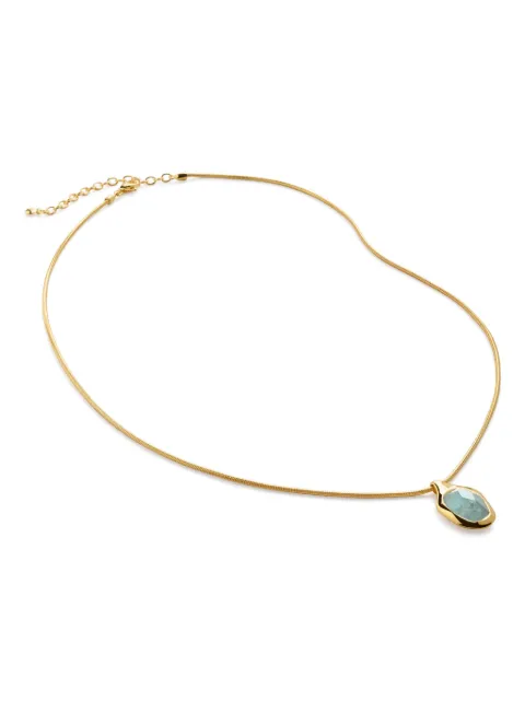 Monica Vinader gemstone-embellished necklace
