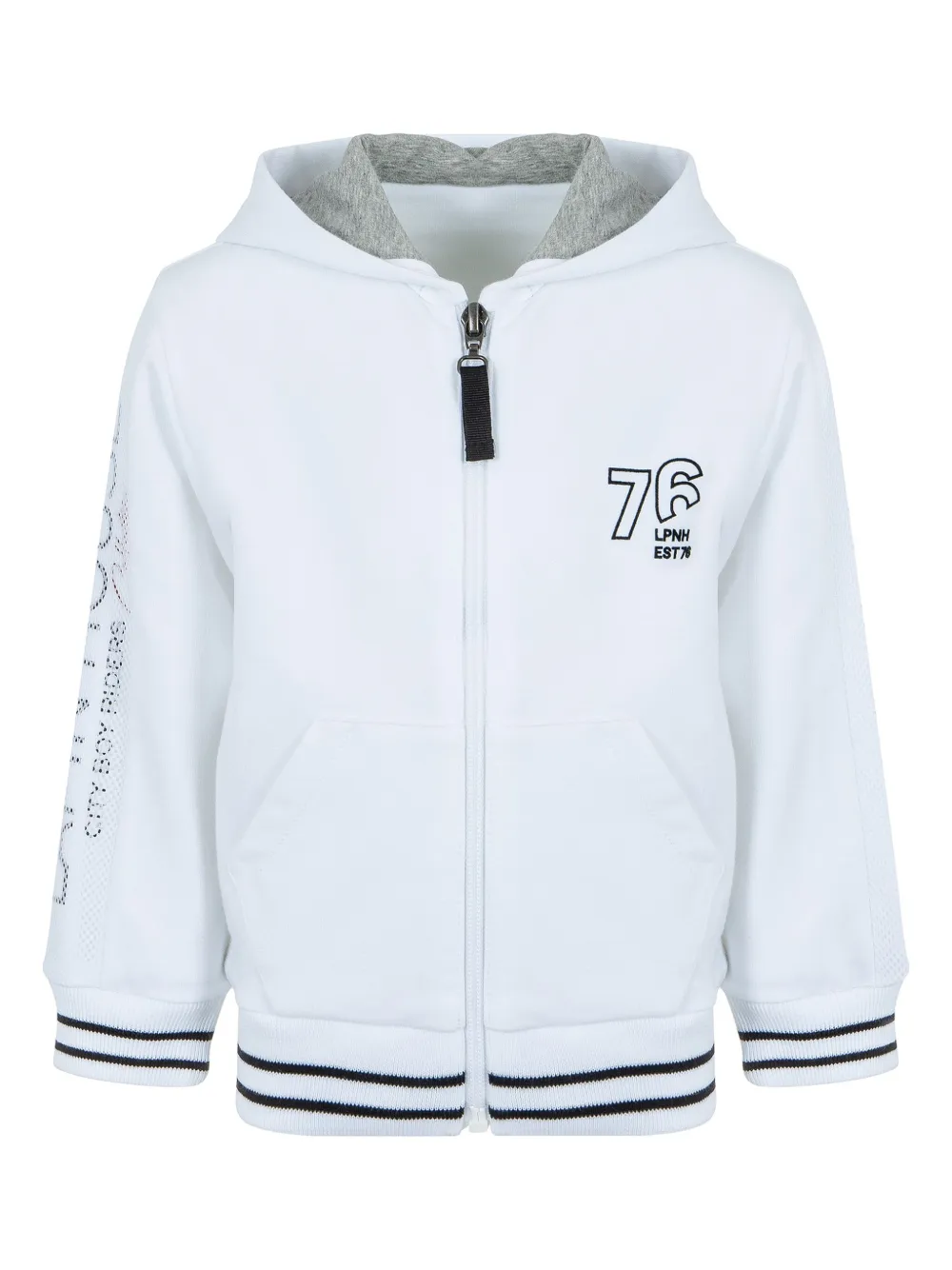 Lapin House hoodie con cierre | blanco | Image 1