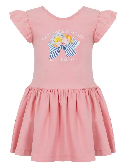 Lapin House graphic-print dress