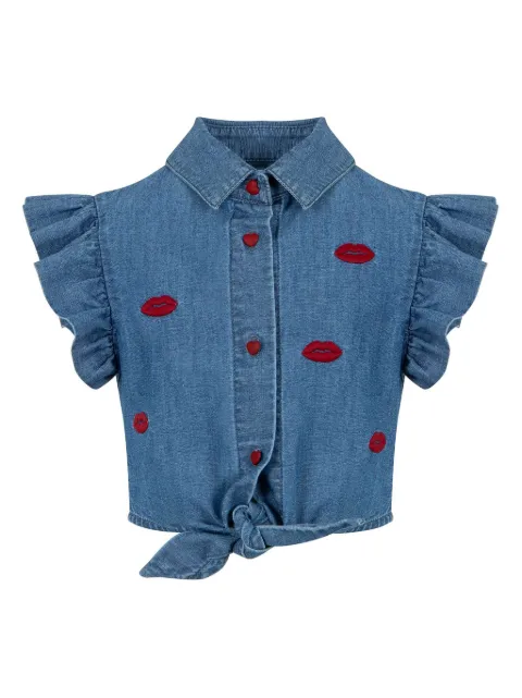 Lapin House camisa de mezclilla