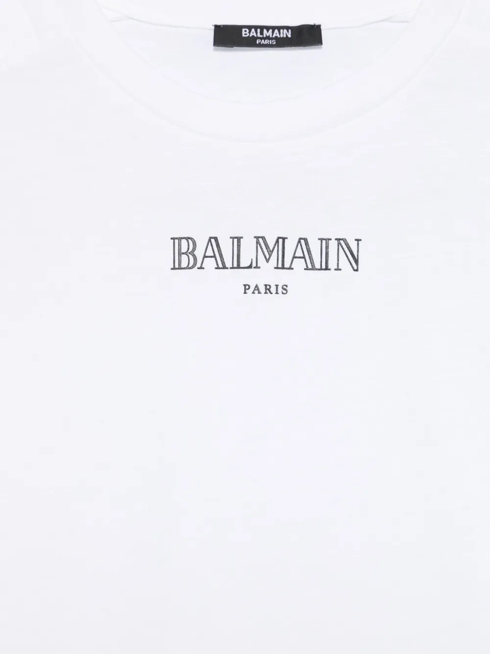 BALMAIN LOGO-PRINT T-SHIRT