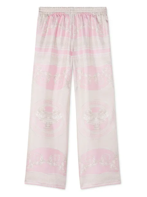 Versace Kids pants con trofeos estampados