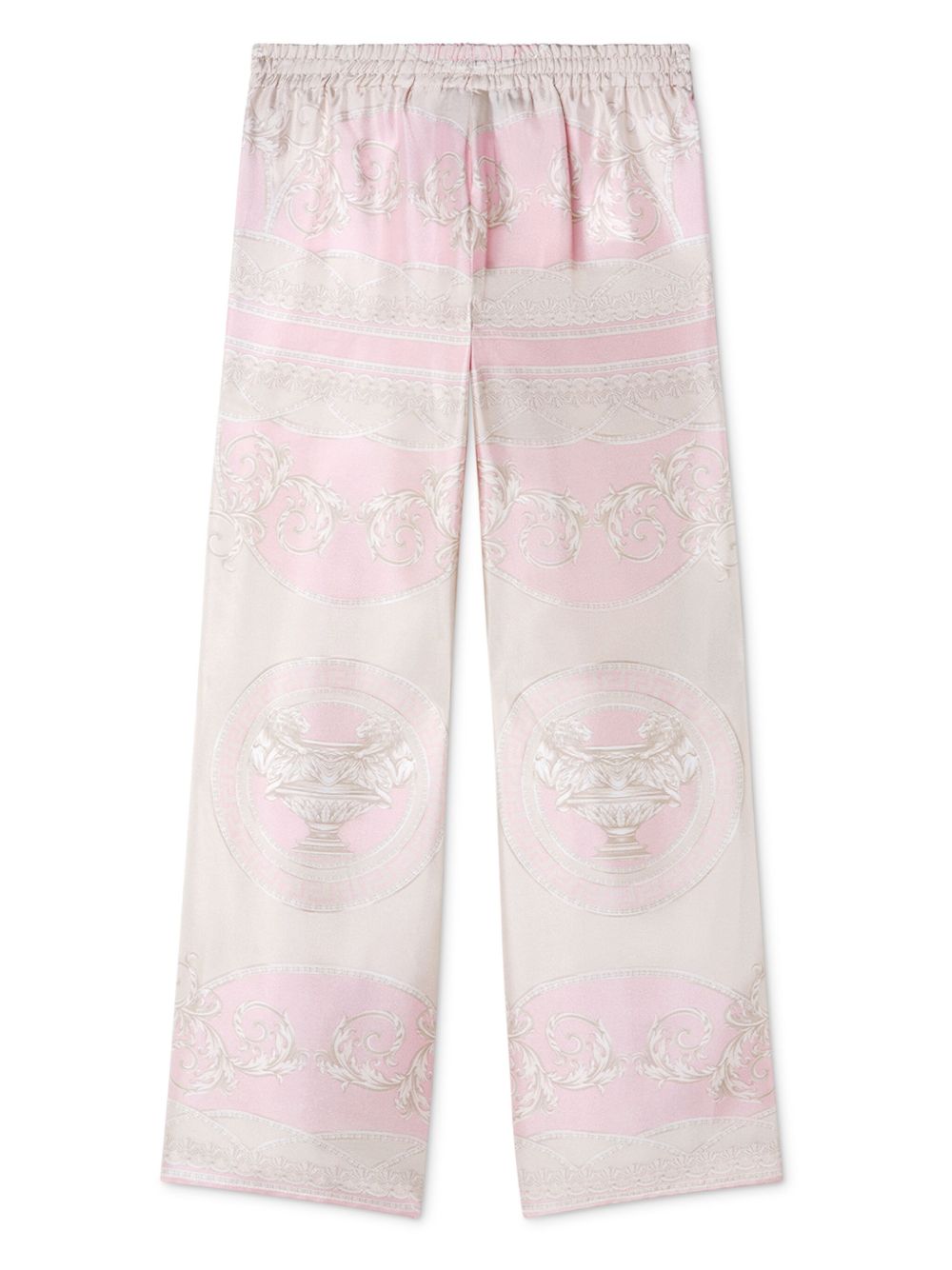 Versace Kids trophy-print track pants - Pink