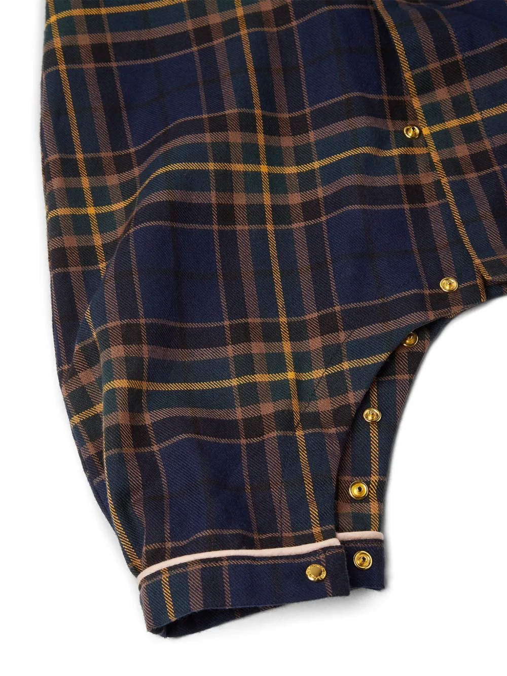 Versace Kids Tartan Love Teddy pyjama Blauw