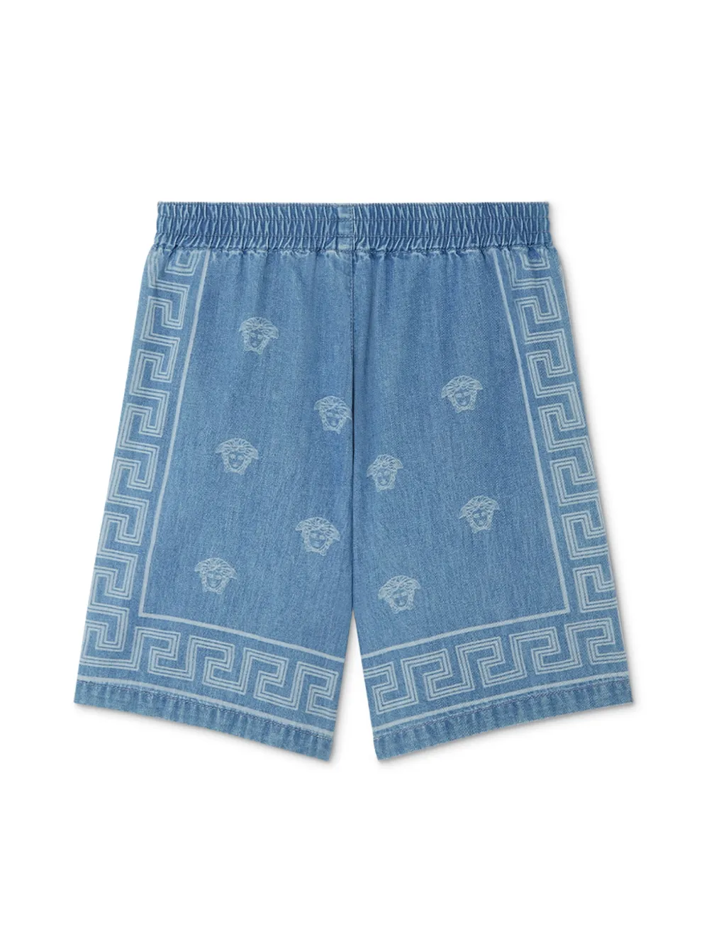 Versace Kids Medusa Bandana spijkershorts - Blauw