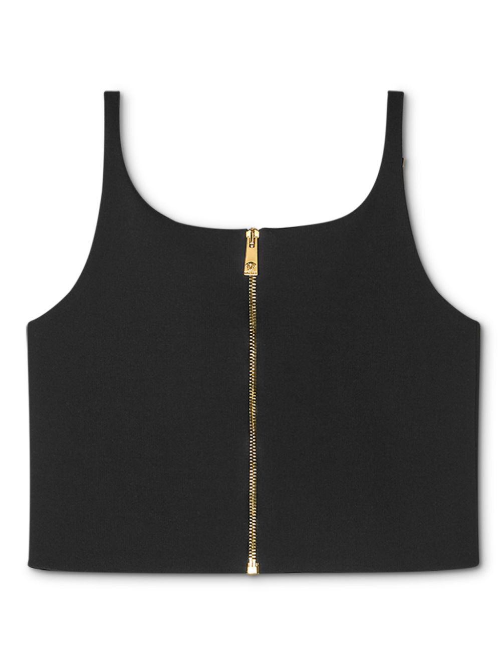 Versace Kids Medusa 1995 cropped top - Zwart