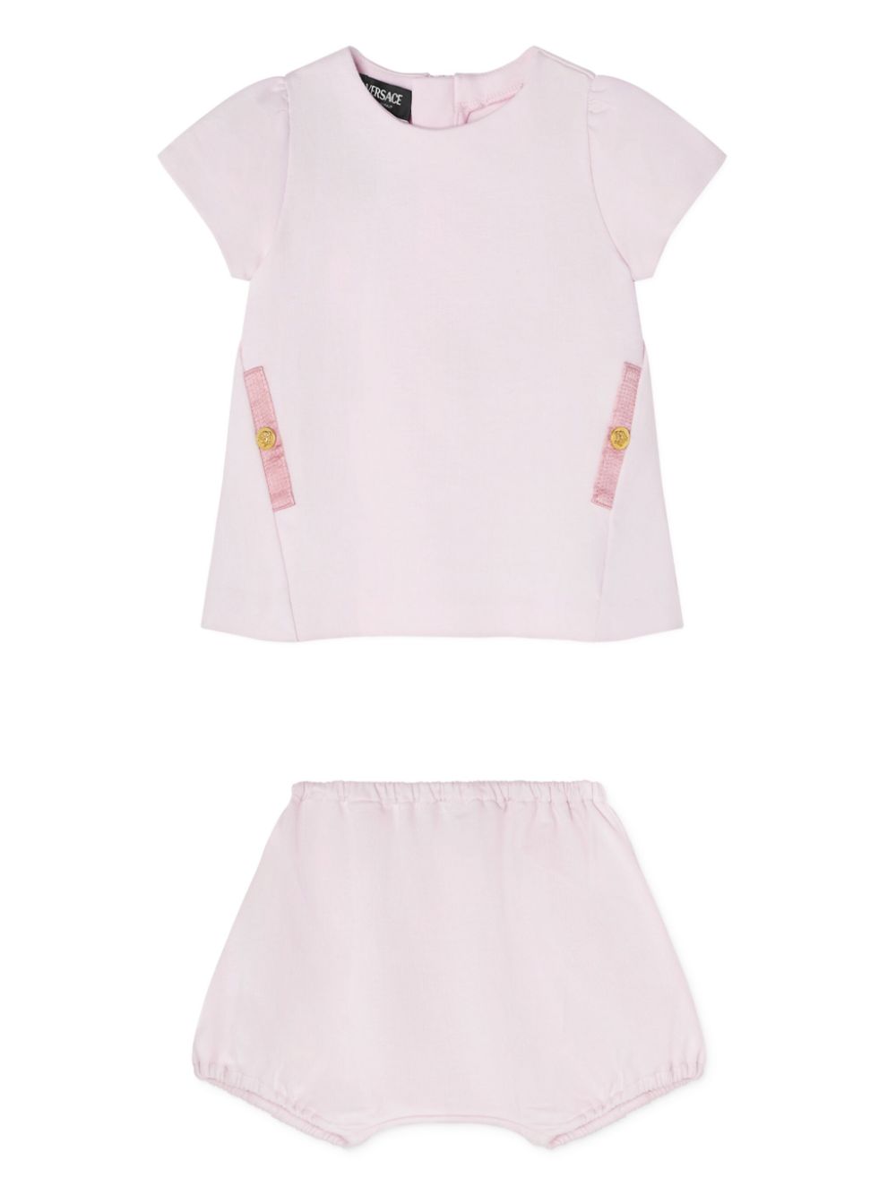 Versace Kids Medusa dress set - Pink