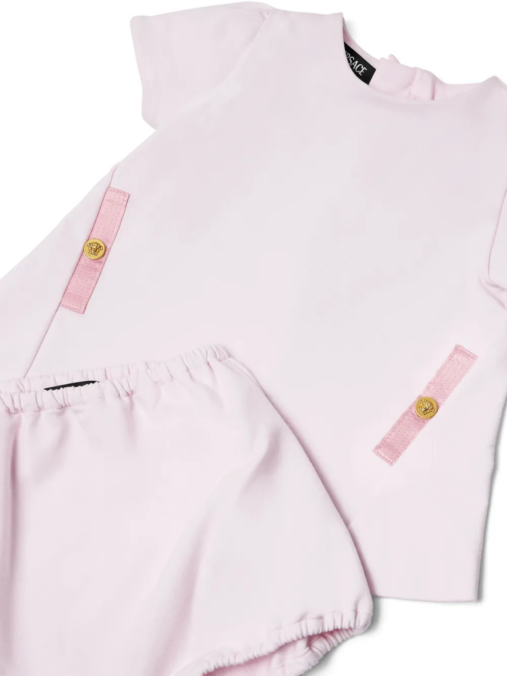 Versace Kids Medusa jurken set Roze