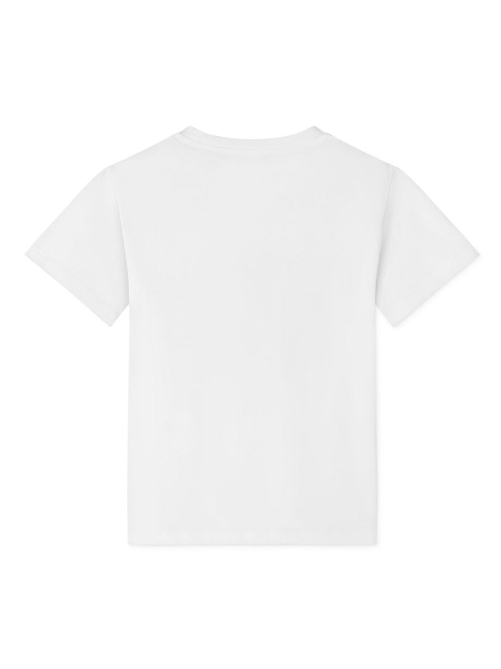 Versace Kids T-shirt verfraaid met logo - Wit