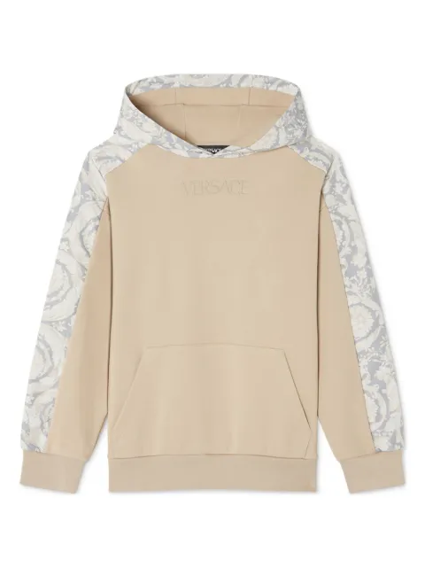 Versace Kids hoodie con estampado Barocco