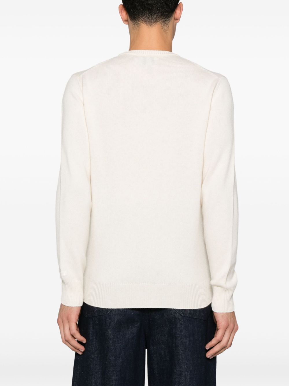 Shop Mc2 Saint Barth Heron Sweater In Neutrals