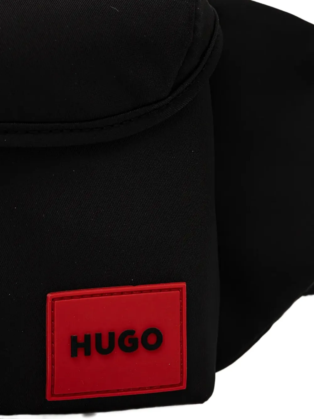 HUGO Heuptas met logopatch Zwart