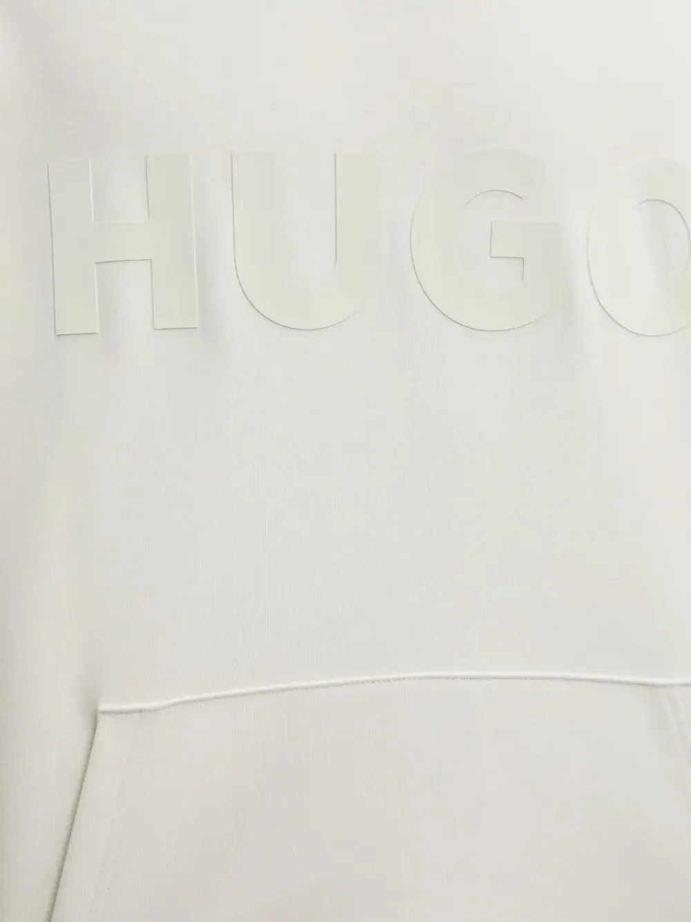 Hugo Boss Logo-embossed Hooded Hoodie In Animal Print