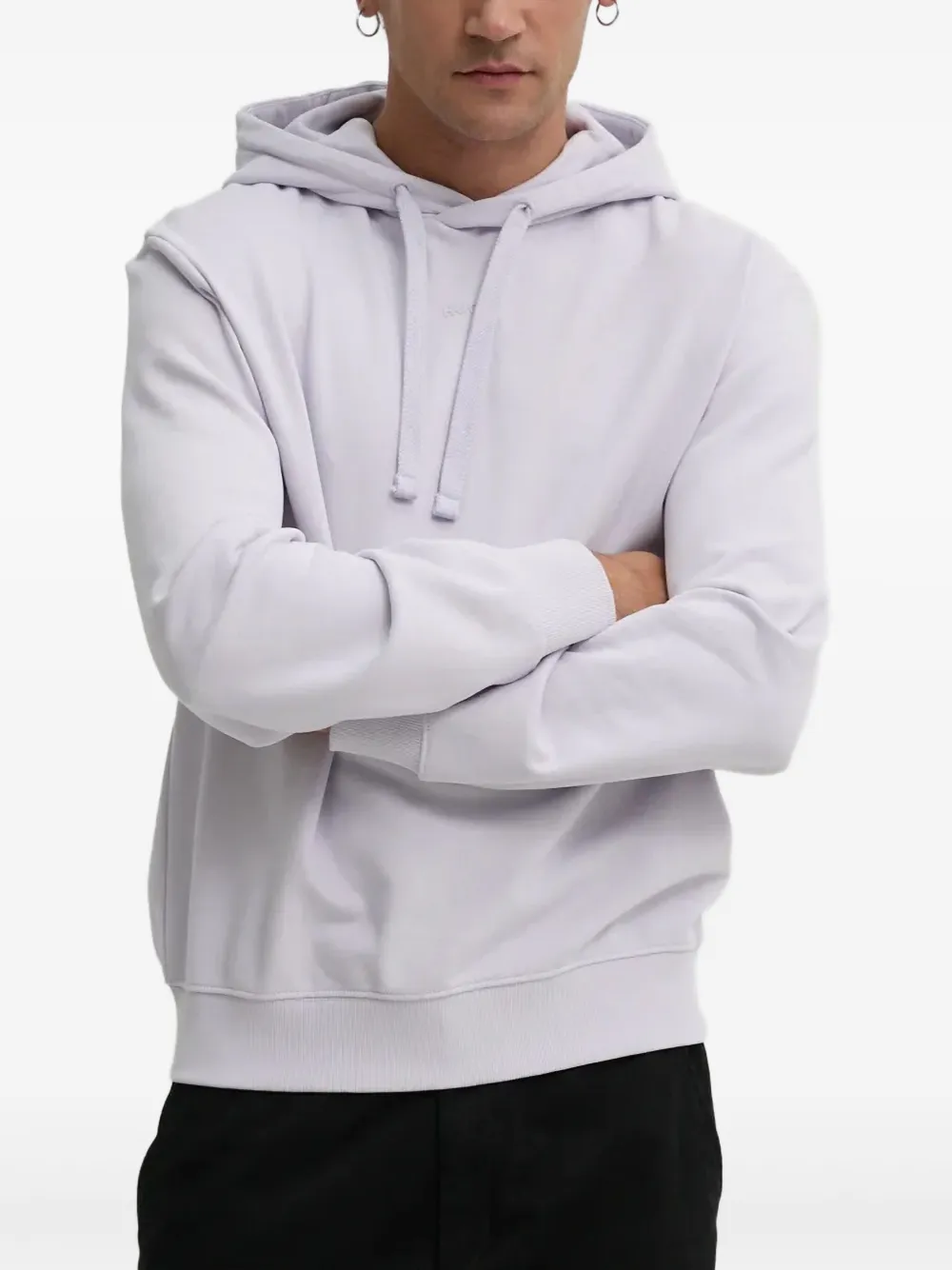 HUGO drawstring hoodie | Purple | Image 1
