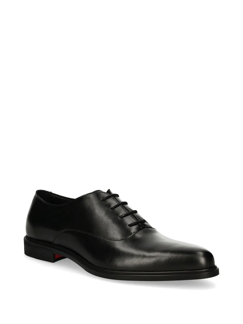 HUGO Leren Oxford schoenen - Zwart