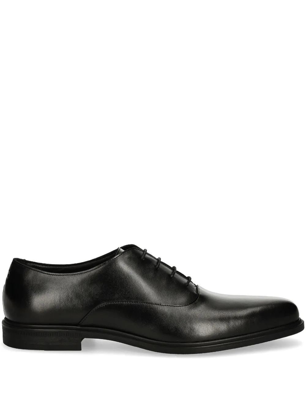 HUGO Leren Oxford schoenen Zwart