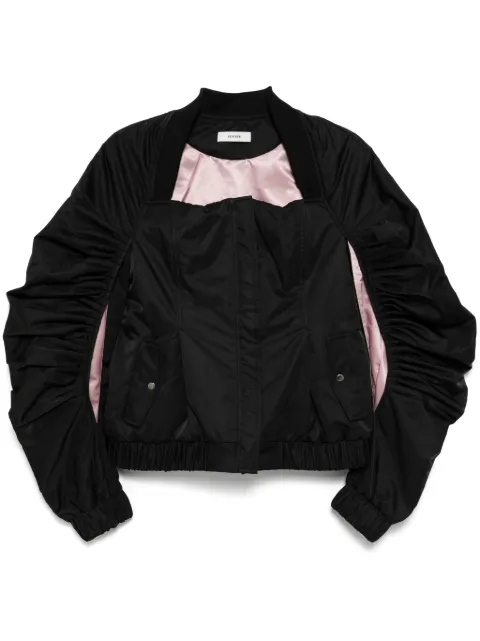 Besfxxk cut-out bomber jacket