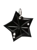 Yohji Yamamoto star-shape keyring - Black