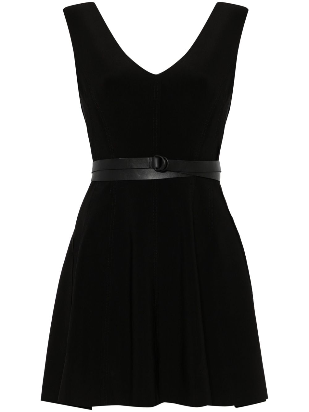 Norma Kamali Grace mini dress - Black