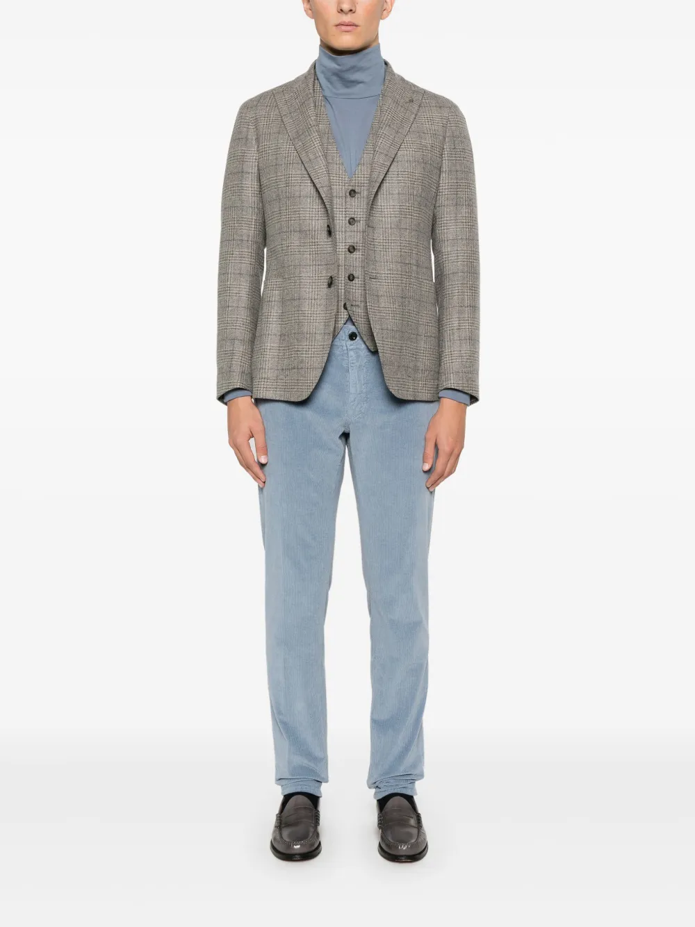 Tagliatore Brian gilet - Grijs