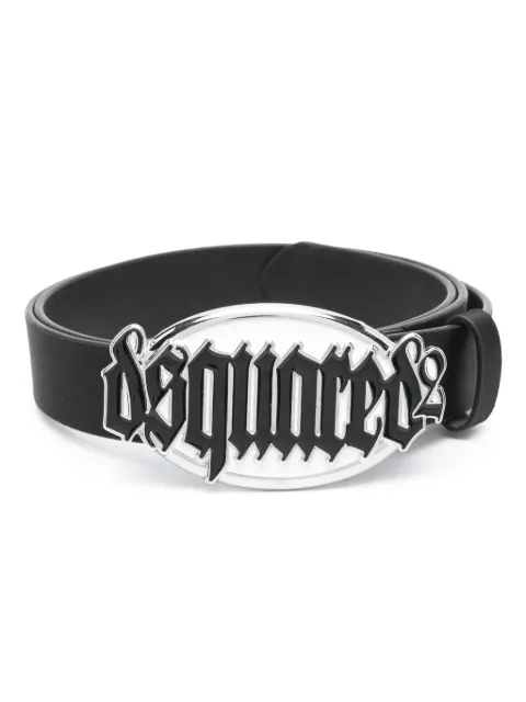 DSQUARED2 logo-buckle belts Women