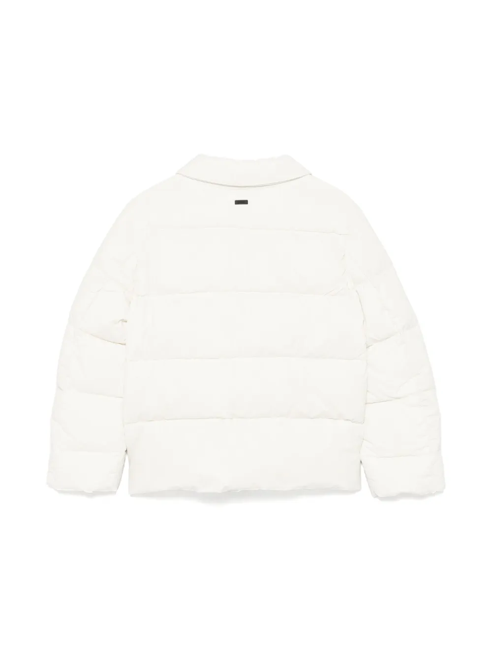 Herno Kids quilted puffer jacket - Wit
