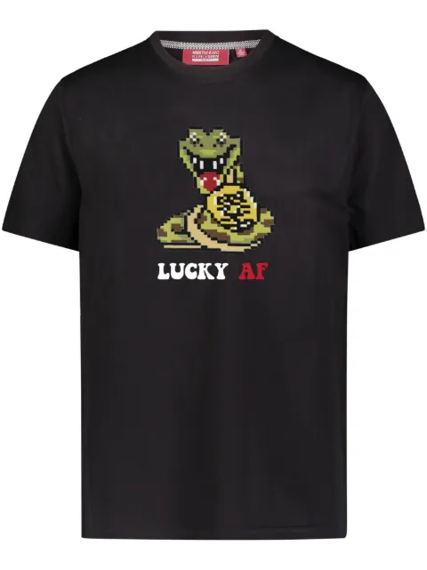Mostly Heard Rarely Seen 8-Bit Lucky AF cotton t-shirt 
