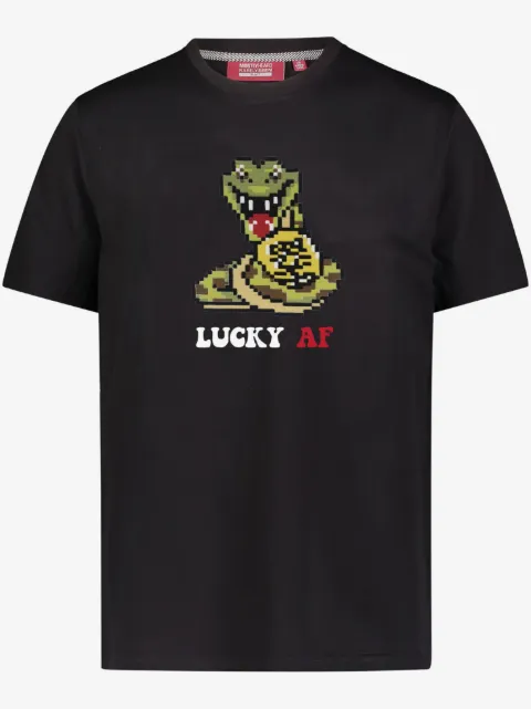 Mostly Heard Rarely Seen 8-Bit Lucky AF cotton t-shirt 