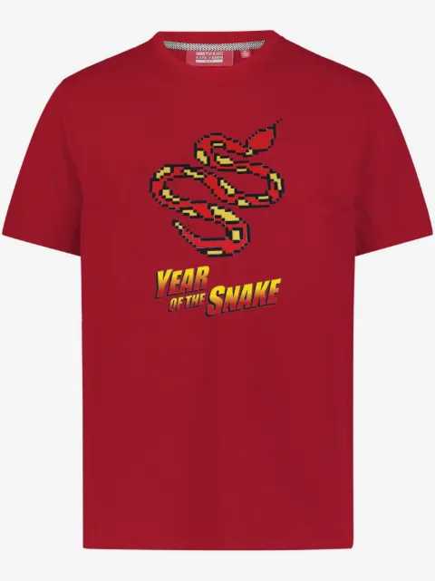 Mostly Heard Rarely Seen 8-Bit Year of the Snake cotton t-shirt 