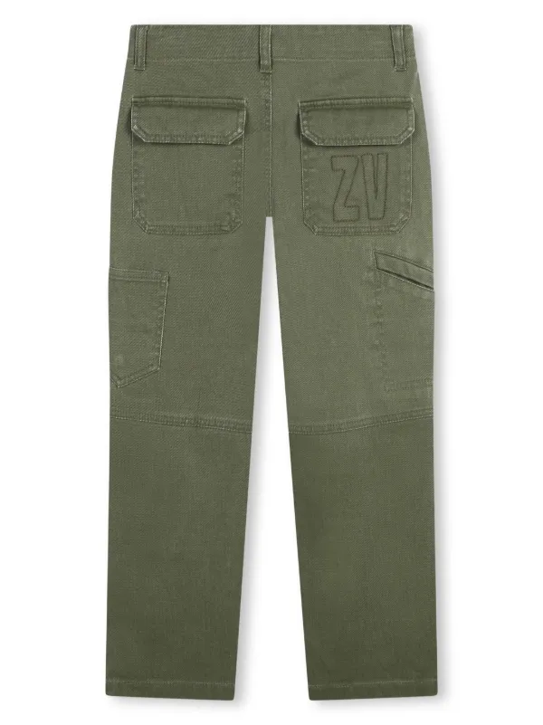 Zadig Voltaire Kids straight-leg Jeans Green FARFETCH