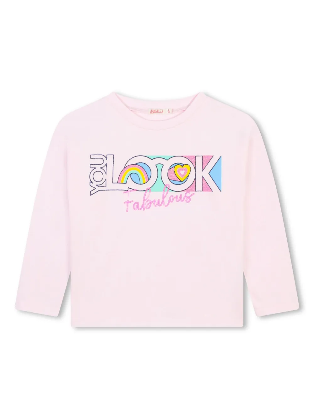 Billieblush T-shirt met tekst Roze