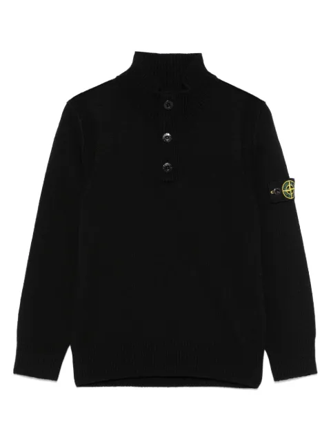 Stone Island Junior Compass-badge sweater