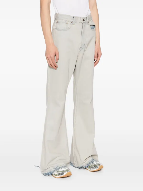 Junya Watanabe MAN ブーツカット ジーンズ | ブルー | FARFETCH JP