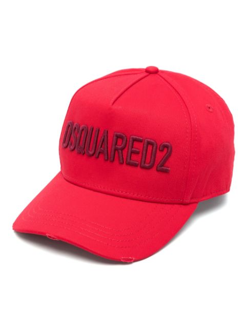 DSQUARED2 logo-embroidered cap Women