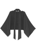 Federica Tosi attached-scarf blouse - Grey