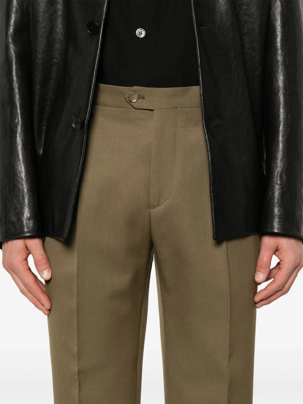 ETRO Wollen broek Bruin