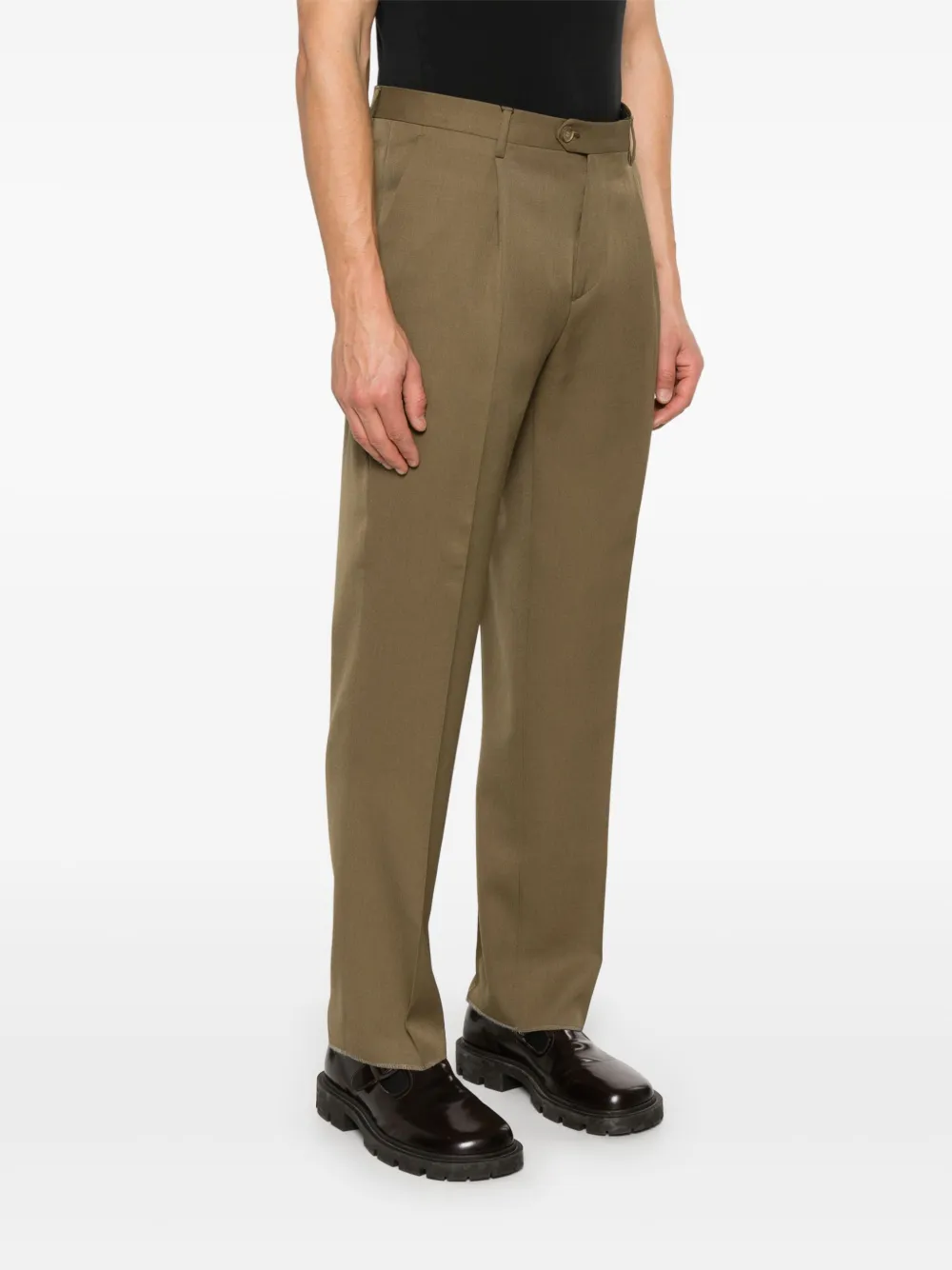 ETRO Wollen broek Bruin