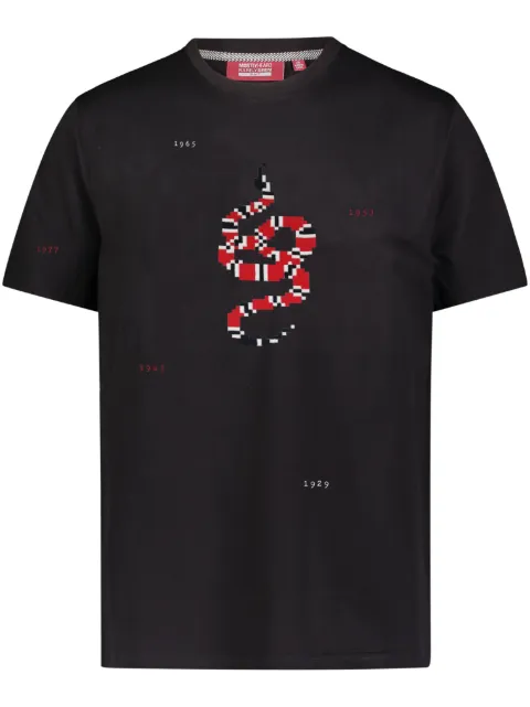 Mostly Heard Rarely Seen 8-Bit Snake Years cotton t-shirt 