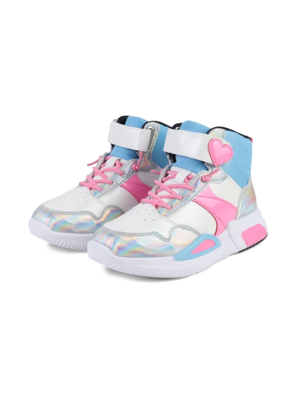Billieblush High-top sneakers met hartdetail Wit