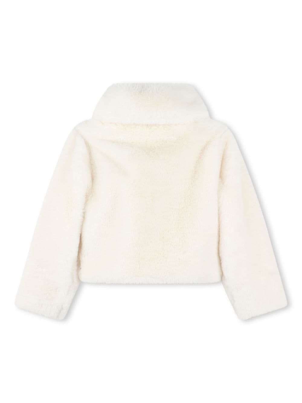 Billieblush faux-shearling coat - Wit