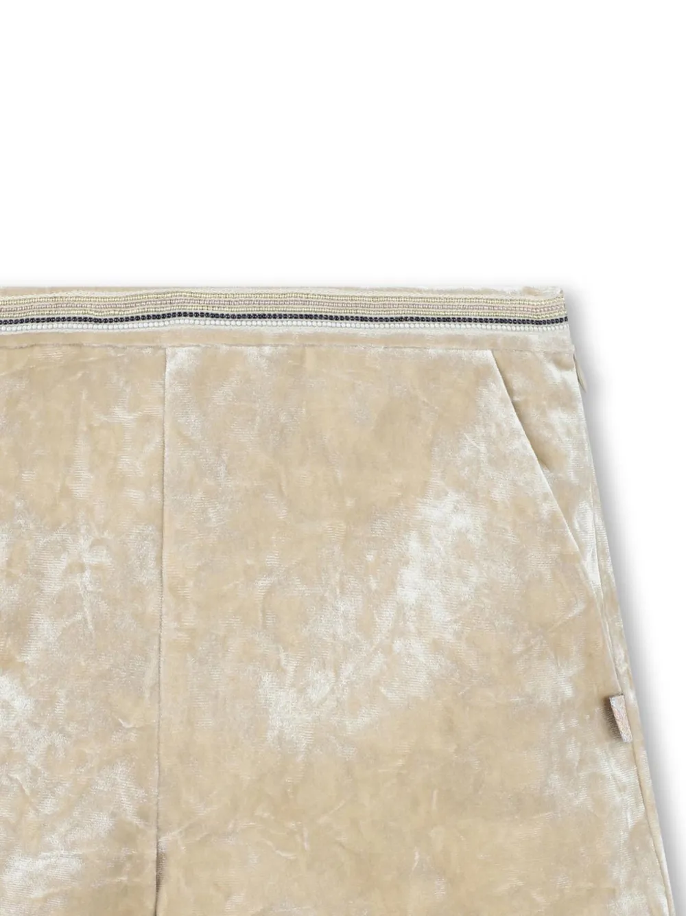 Billieblush Fluwelen shorts Beige