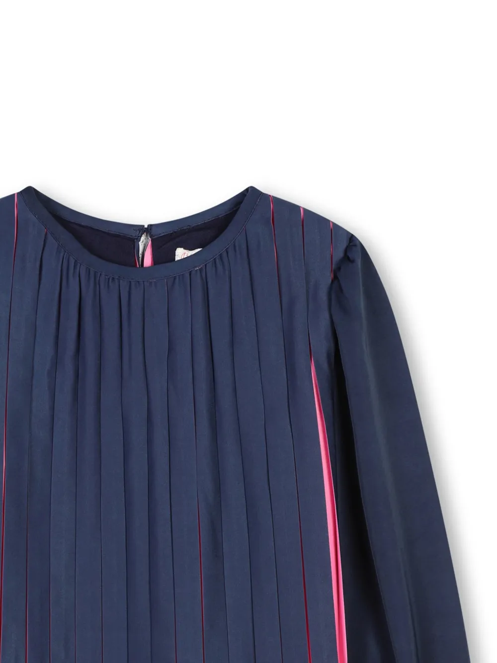 Billieblush Geplooide jurk met lange mouwen Blauw