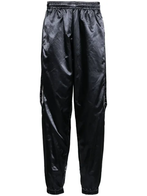 Olly Shinder wet look split pants