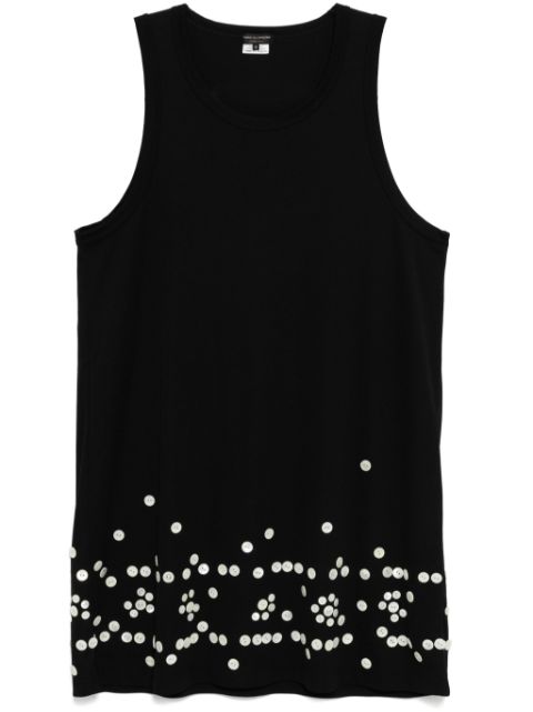 Comme des Garcons Homme Plus button-embellishment tank Men