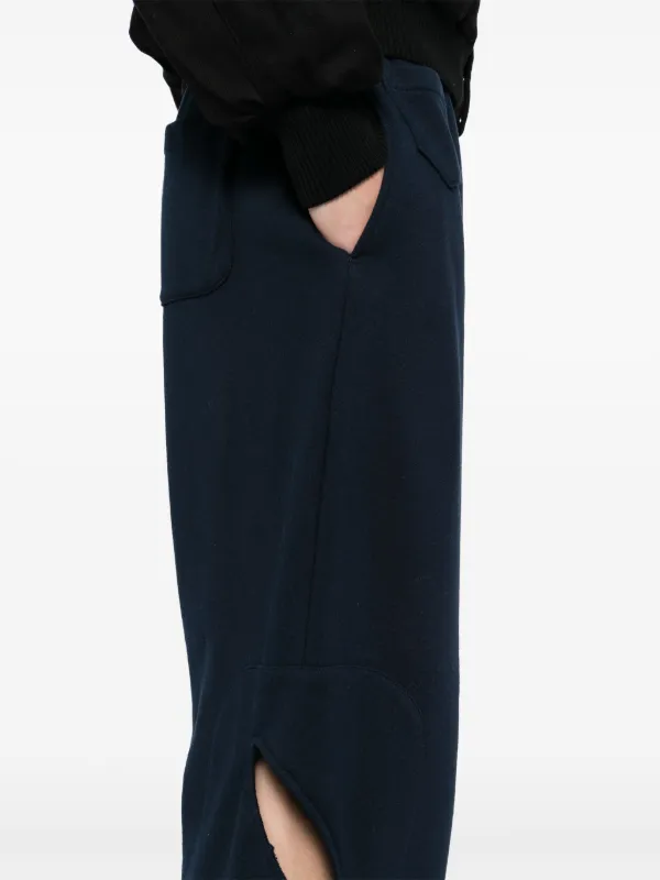 パンツ Stefan Cooke  20aw Rider jeans THE END Stefan Cooke カットアウト トラックパンツ | ブルー | FARFETCH JP