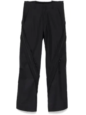 HELIOT EMIL Ferro double-pocket Tailored Trousers | Black