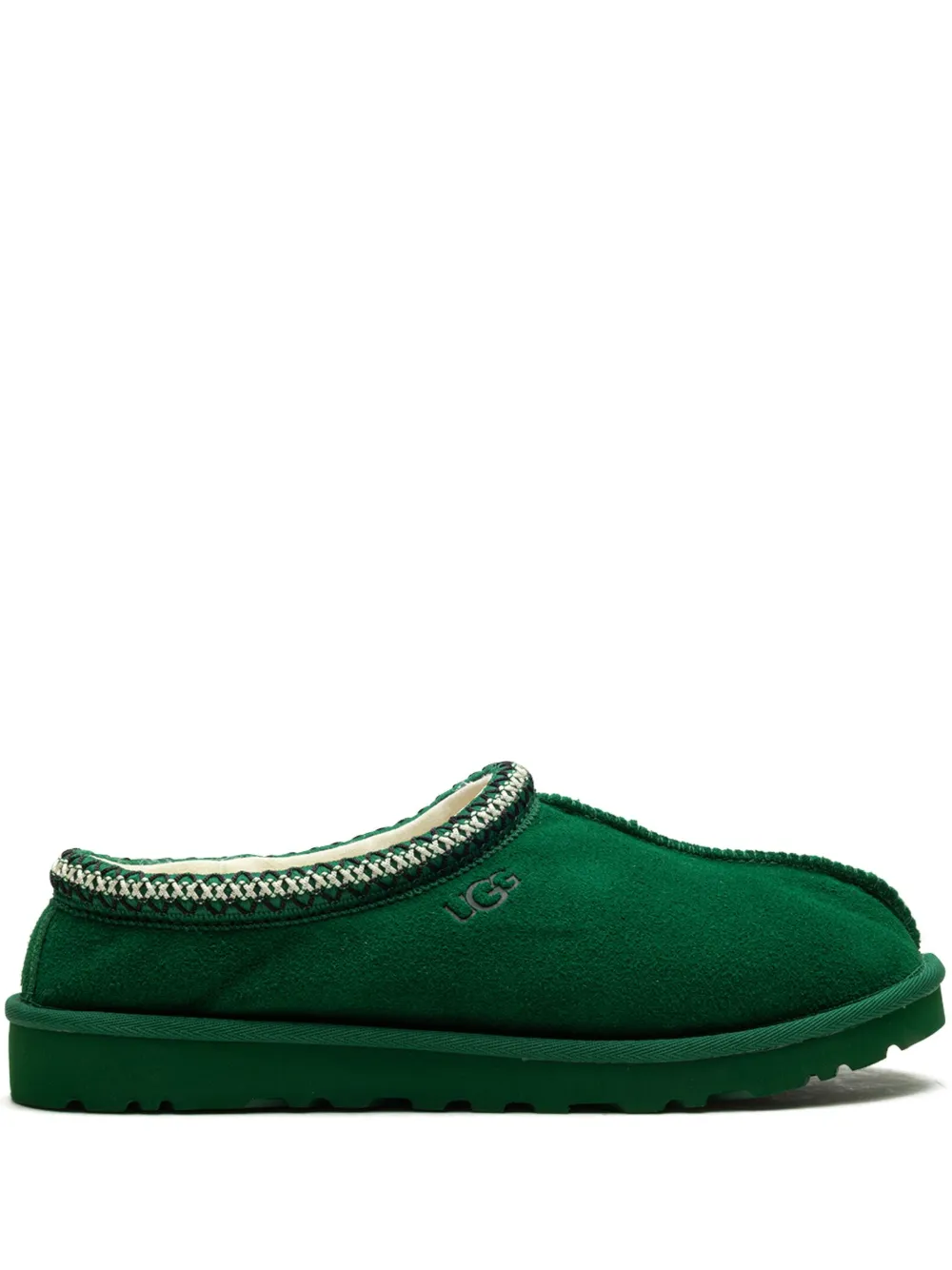 Shop Ugg Tasman "monstera" Slippers In Grün