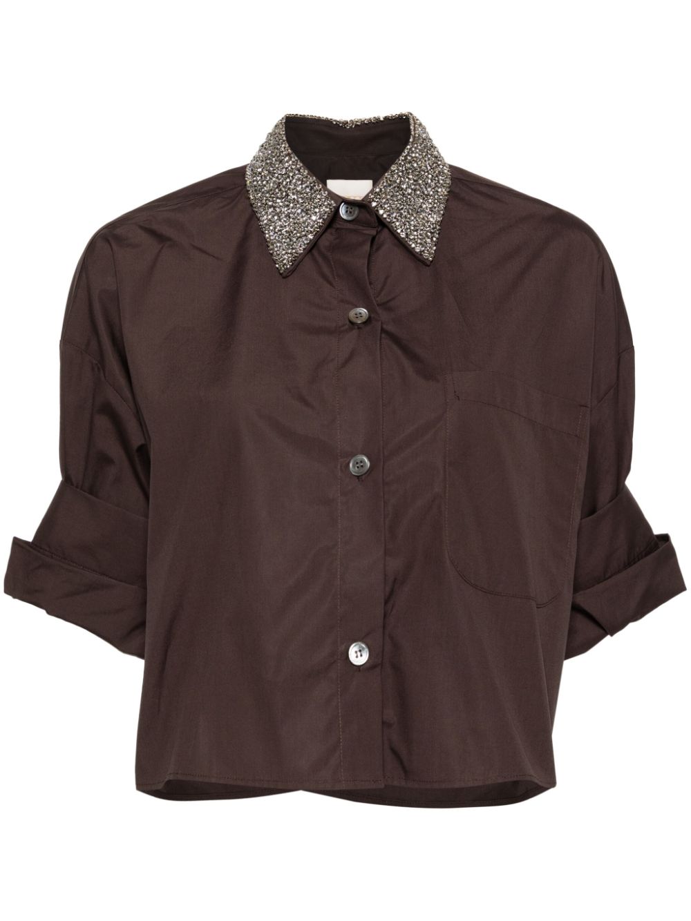 TWP Next Ex cotton shirt - Neutrals