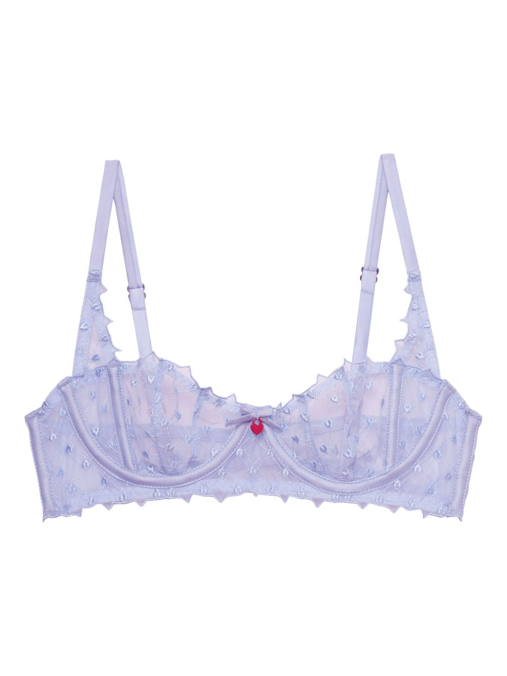 Fleur Du Mal Love Lock bra - Blue